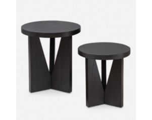 The Uttermost Company Nadette Dark Espresso Nesting Tables