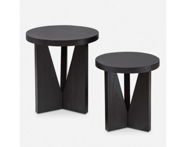 The Uttermost Company Nadette Dark Espresso Nesting Tables large image number 1