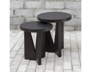 The Uttermost Company Nadette Dark Espresso Nesting Tables