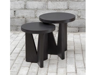 The Uttermost Company Nadette Dark Espresso Nesting Tables