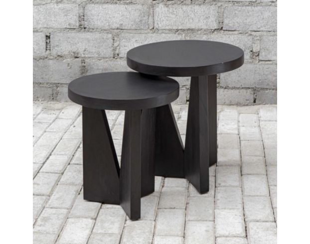 The Uttermost Company Nadette Dark Espresso Nesting Tables large image number 2