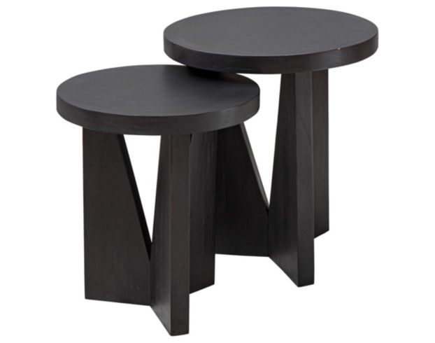 The Uttermost Company Nadette Dark Espresso Nesting Tables large image number 4