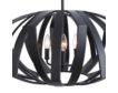 The Uttermost Company Thales Matte Black 3-Light Pendant Light small image number 3