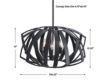 The Uttermost Company Thales Matte Black 3-Light Pendant Light small image number 7