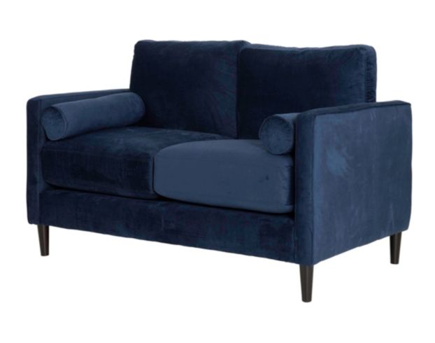 Washington Furniture Bea Blue Loveseat large image number 2