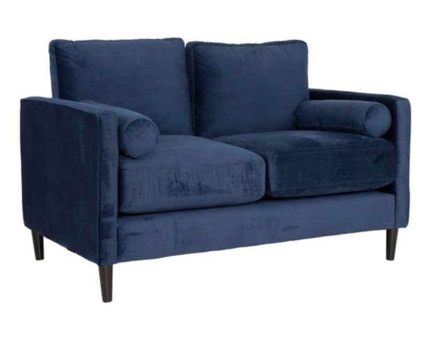 Washington Furniture Bea Blue Loveseat large image number 5