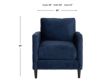 Washington Furniture Bea Blue Chair small image number 7