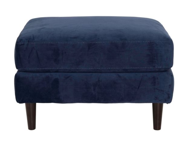 Washington Furniture Bea Blue Ottoman large image number 1