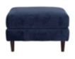 Washington Furniture Bea Blue Ottoman small image number 1