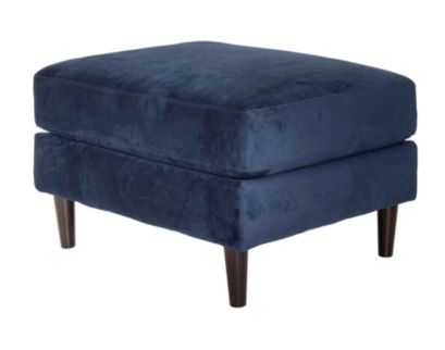 Washington Furniture Bea Blue Ottoman