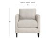 Washington Furniture Bea Gray Chair small image number 7