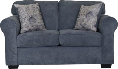 Washington Furniture Slate Blue Loveseat Homemakers Furniture