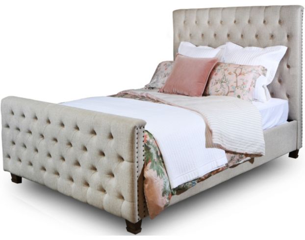 Mount Leconte Furniture Michelle Upholstered Queen Bed large image number 1