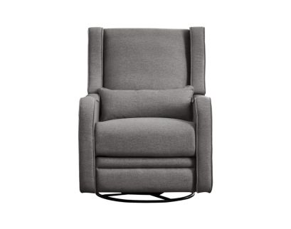 Westwood / Thompson International Elsa Gray Manual Nursery Glider Recliner