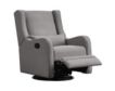 Westwood / Thompson International Elsa Gray Manual Nursery Glider Recliner small image number 4