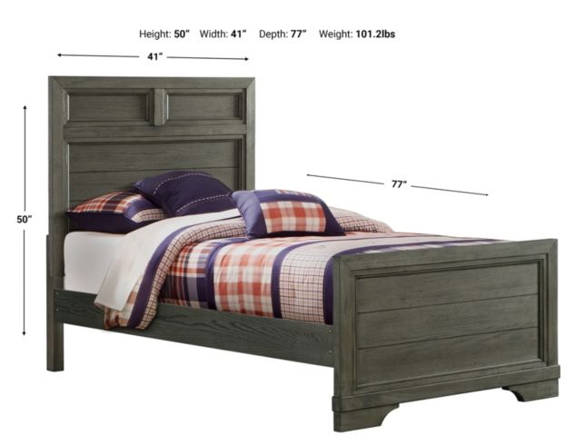 Westwood Design Foundry Twin Bed large image number 3