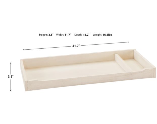 Westwood/Thomas Int'l Westfield White Changing Tray large image number 4