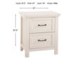 Westwood/Thomas Int'l Westfield White Nightstand small image number 2