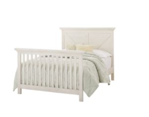Westwood/Thomas Int'l Westfield White Full Bed Conversion Rails