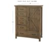 Westwood/Thomas Int'l Westfield Brown Chifforobe small image number 3