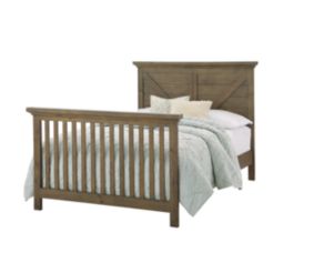 Westwood/Thomas Int'l Westfield Brown Full Bed Conversion Rails