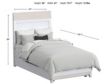 Westwood/Thomas Int'l Rowan Ash Linen Twin Bed small image number 3