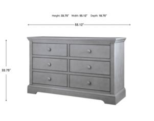 Westwood / Thomas International Hanley Cloud 6-Drawere Dresser