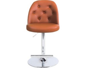 Whalen Llc Archer Saddle Tan Adjustable Barstool