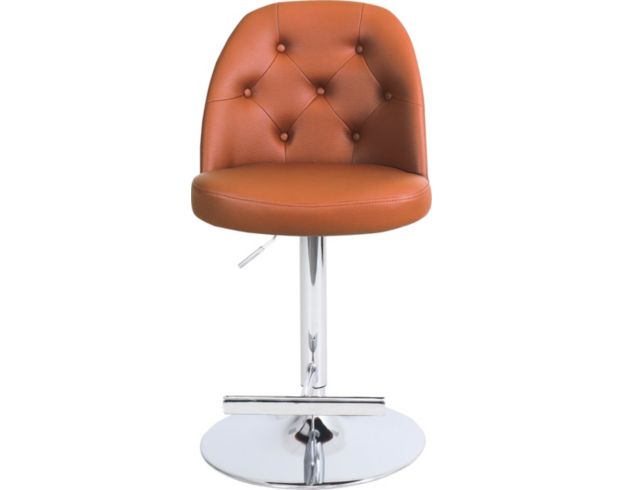 Whalen Llc Archer Saddle Tan Adjustable Barstool