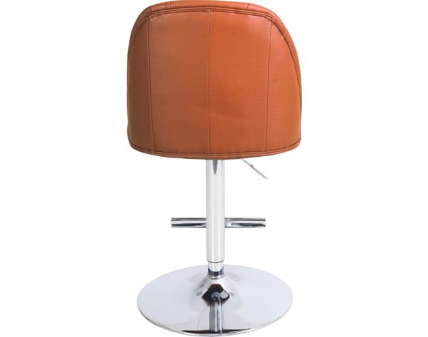 Whalen Llc Archer Saddle Tan Adjustable Barstool large image number 4
