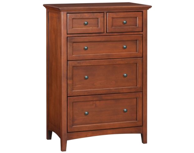 Whittier Wood McKenzie Tall 5-Drawer Chest large image number 1