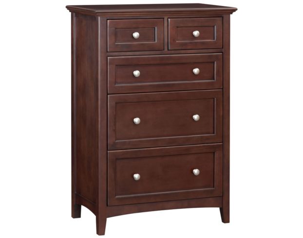 Whittier Wood McKenzie Tall 5-Drawer Chest large image number 1