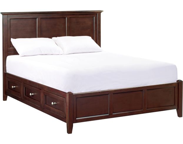 Whittier Wood McKenzie Cafe Queen Storage Bed large image number 1