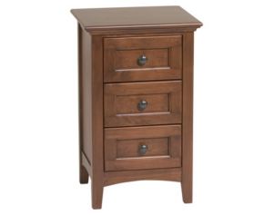 Whittier Wood McKenzie Small 3-Drawer Nightstand