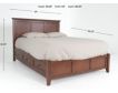 Whittier Wood McKenzie 4-Piece Queen Bedroom Set small image number 13