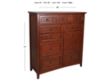 Whittier Wood McKenzie 11-Drawer Chest small image number 3