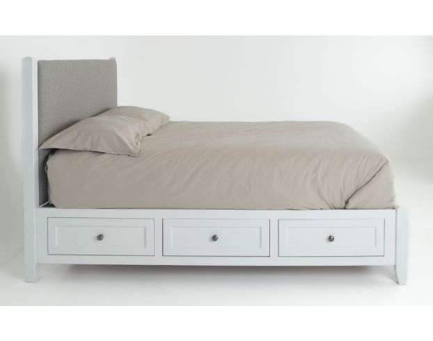 Whittier Wood McKenzie White Queen Bed large image number 3