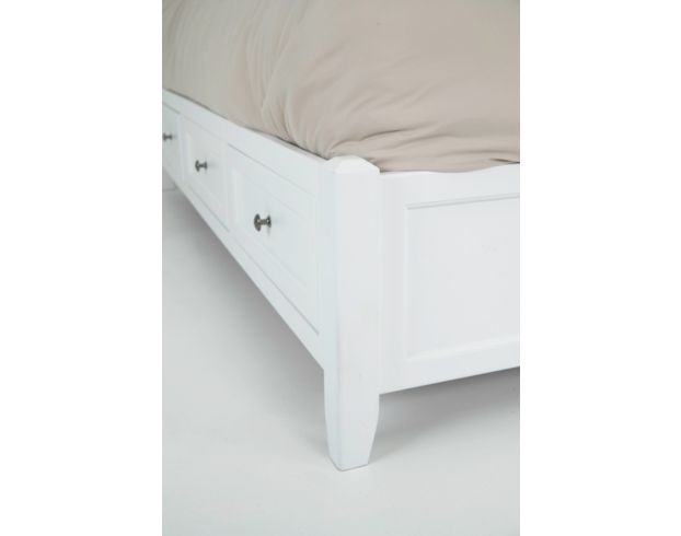 Whittier Wood McKenzie White Queen Bed large image number 8