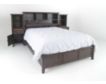 Whittier Wood McKenzie Classic Java King Bookcase Bed with Storage Piers small image number 3