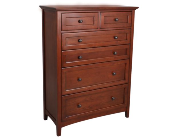 Whittier Wood McKenzie 6-Drawer Chest large image number 1