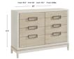 Whittier Wood Catalina Dresser small image number 4