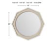 Whittier Wood Catalina Dresser Mirror small image number 2