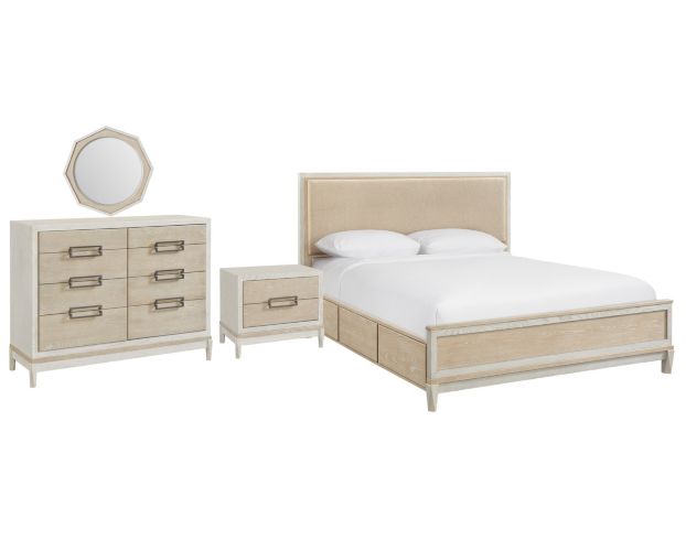 Whittier Wood Catalina 4-Piece King Bedroom Set large image number 1