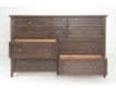 Whittier Wood Products McKenzie Java 10-Drawer Dresser small image number 4