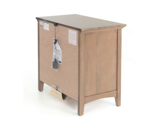 Whittier Wood Products McKenzie Pecan Nightstand large image number 7