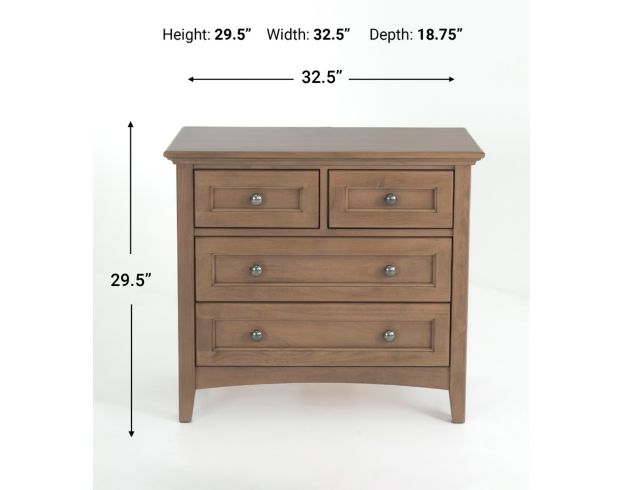 Whittier Wood Products McKenzie Pecan Nightstand large image number 11