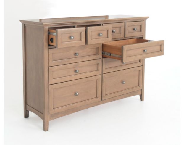 Whittier Wood Products McKenzie Pecan 10-Drawer Dresser large image number 4