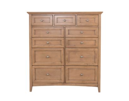 Whittier Wood Products McKenzie Pecan 11-Drawer Chest