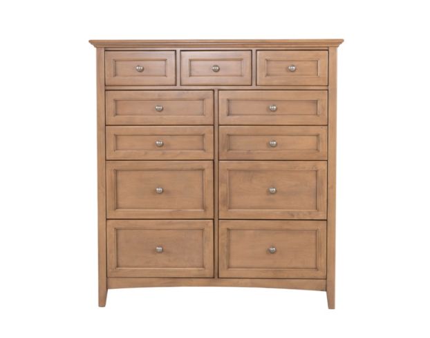 Whittier Wood Products McKenzie Pecan 11-Drawer Chest large image number 1