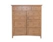 Whittier Wood Products McKenzie Pecan 11-Drawer Chest small image number 1